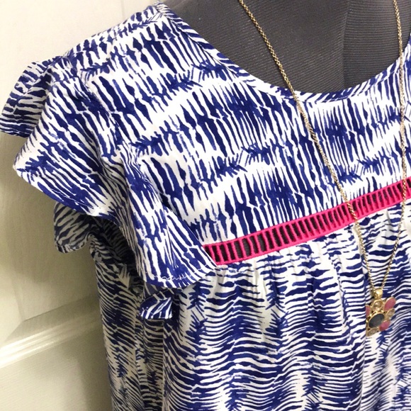 Vineyard Vines Flutter Sleeve Top - Picture 6 of 15